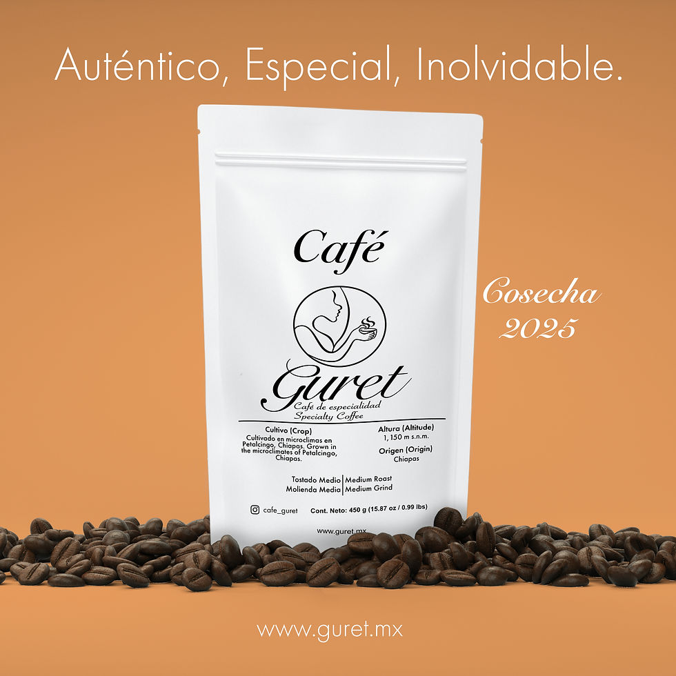 Café Guret de Especialidad 450g Producido en Microclimas