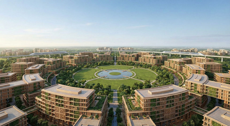 Vedic Urban Planning- Padmaka lotus layout