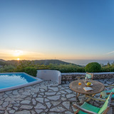 sunset from terrace