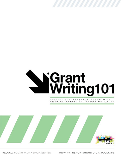 Cover of our Grant Writing 101 toolkit