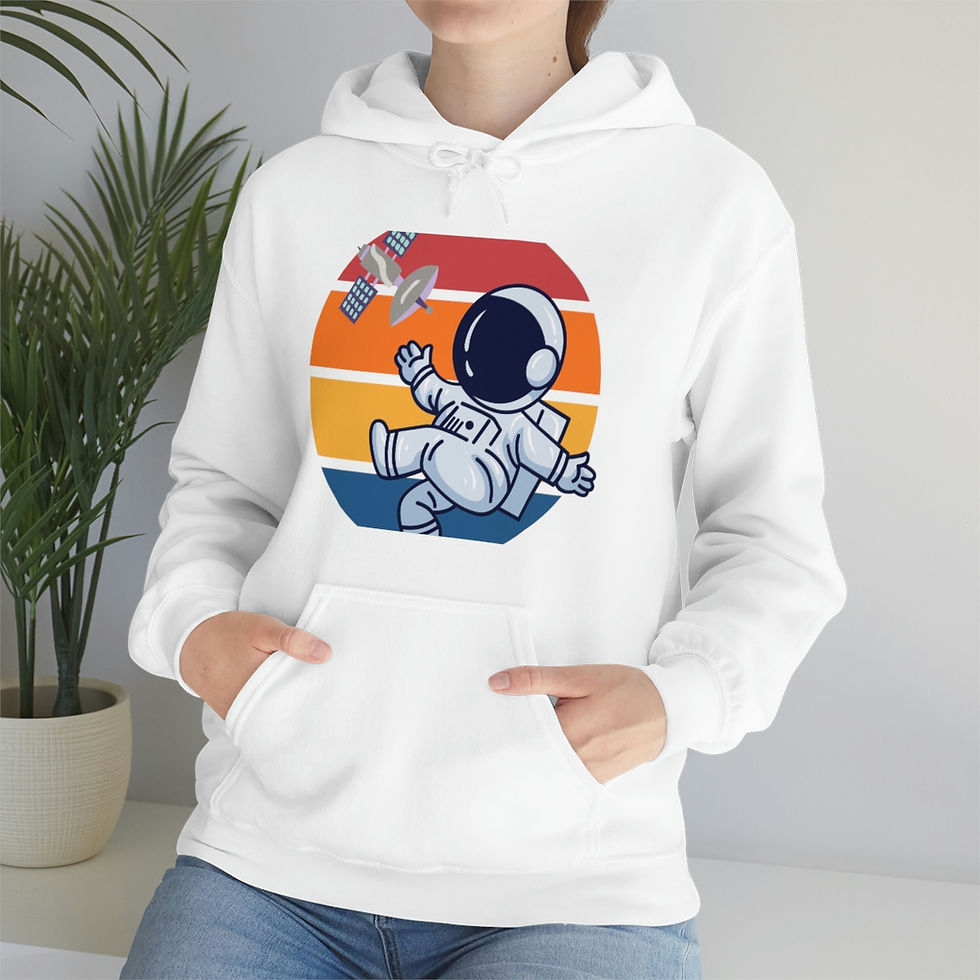 Thumbnail: Astronaut Unisex Heavy Blend™ Hooded Sweatshirt