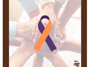 Fevereiro Roxo e Laranja | Lúpus, Mal de Alzheimer, Fibromialgia e Leucemia.
