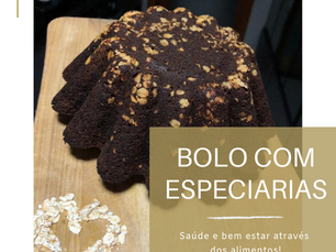 Dica Saudável | Bolo com especiarias!