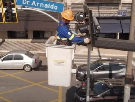 CIDADE DE SÃO PAULO PASSA A CONTAR COM SEMÁFOROS INTELIGENTES