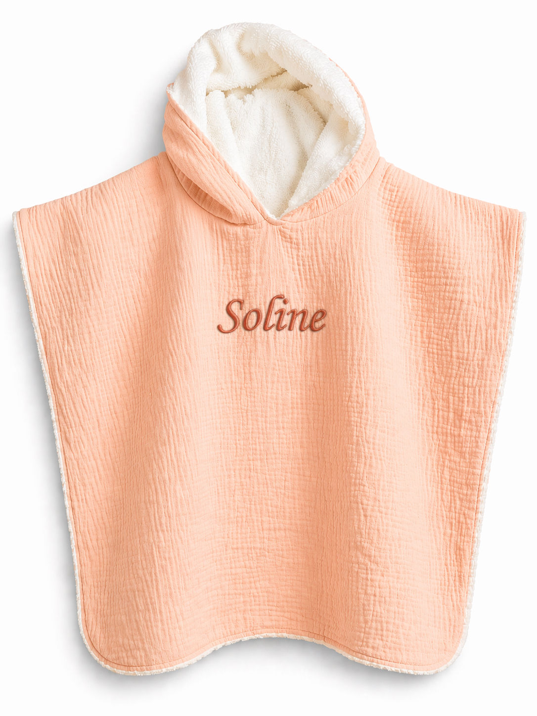 Poncho personnalisé  0/4 ans