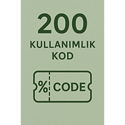 200 Kullanım için Kod