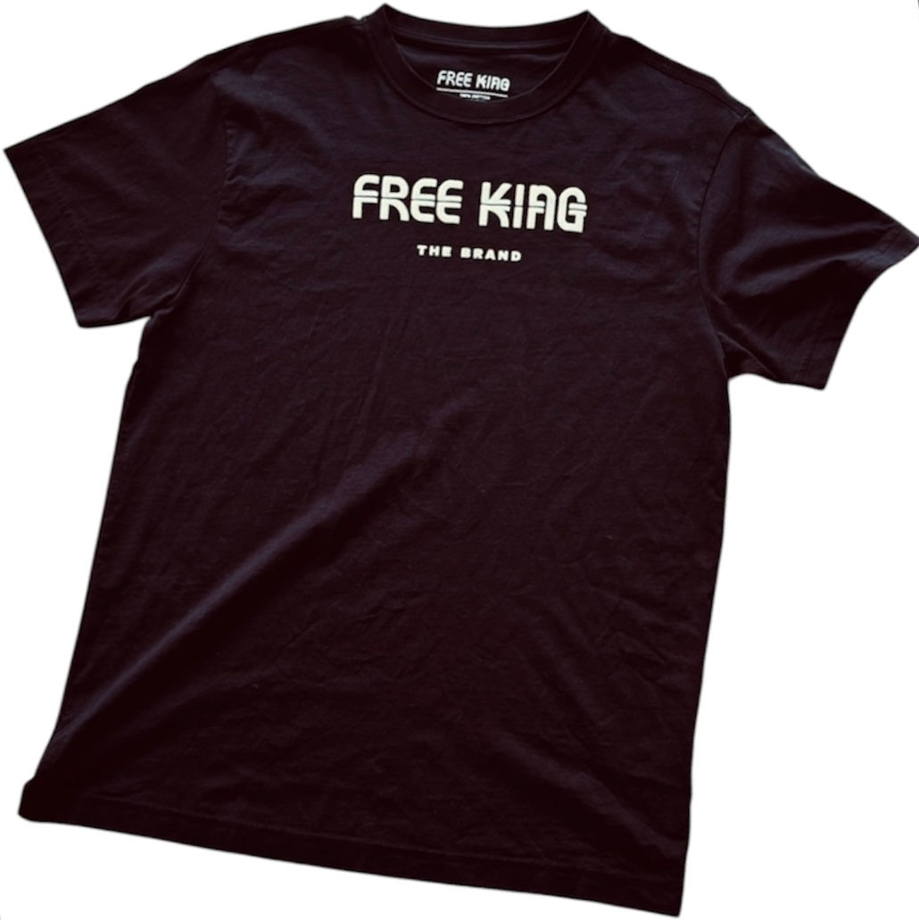 Black/White Original Logo Tee