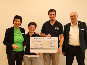 VR Gewinnsparen unterstützt den Musikverein Blitzenreute e.V.