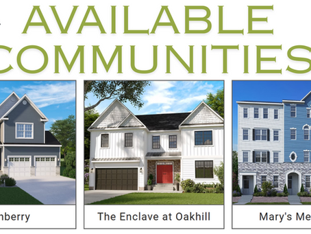 Building in Our Communities: Spotlight on Life in Ternberry, Mary’s Meadows & Enclave at Oakhill