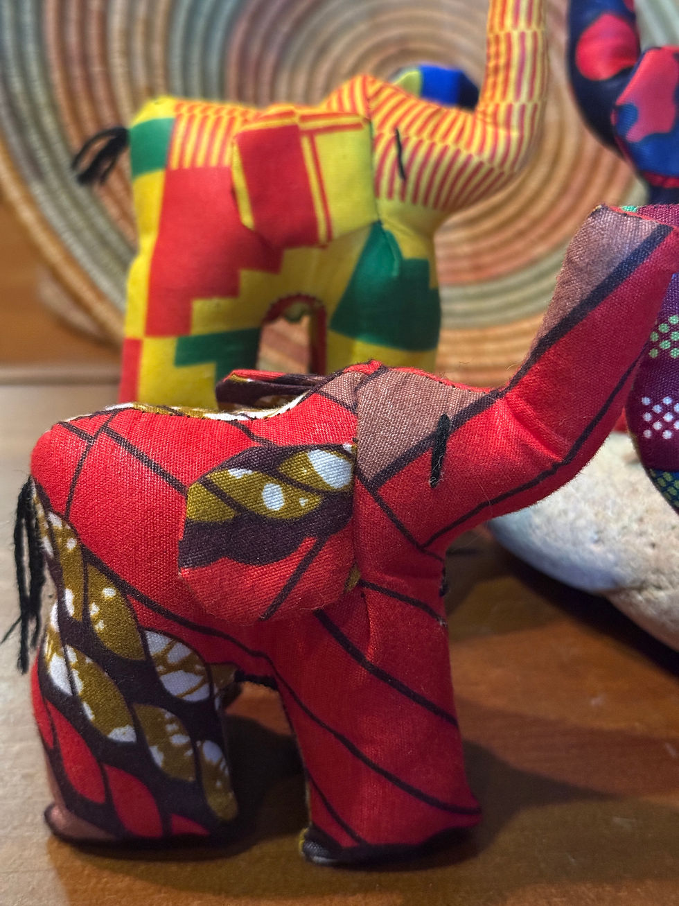 Thumbnail: African Fabric Animals