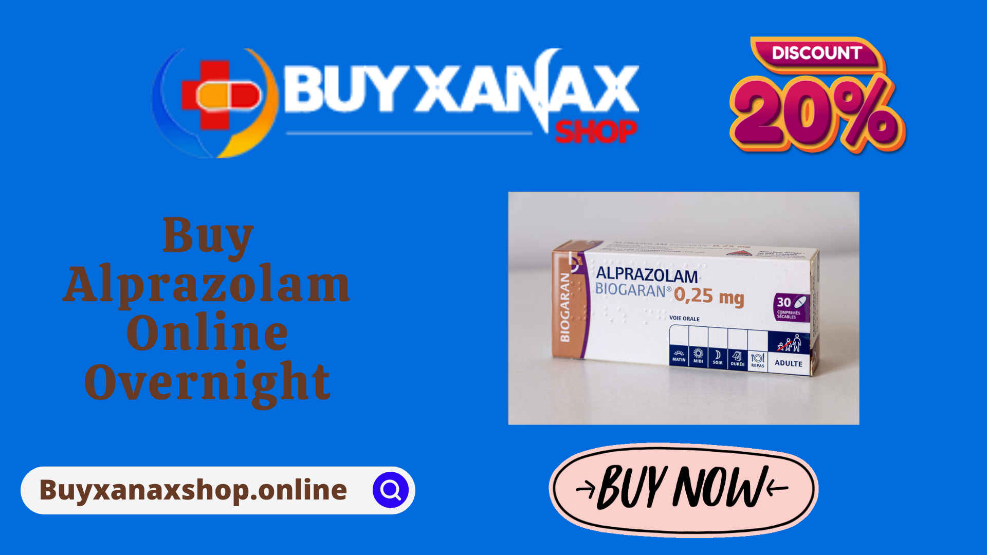 Buy cheap Alprazolam COD overnight delivery - FedEx shipping, EMS, UPS.
content media