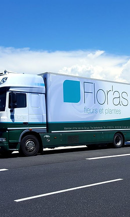 Floras vrachtwagen Frankrijk tour