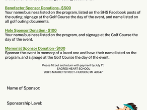 Golf Outing Sponsorship