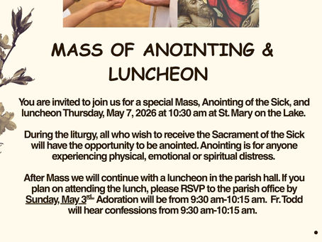 Mass of Anointing