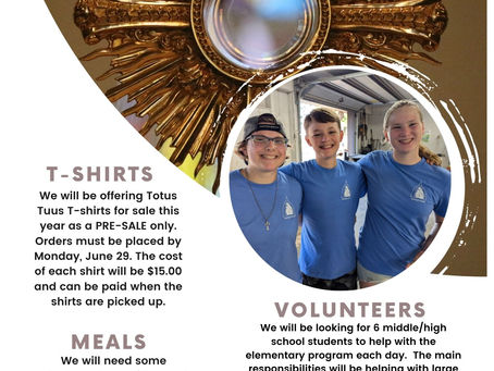 Totus Tuus Information