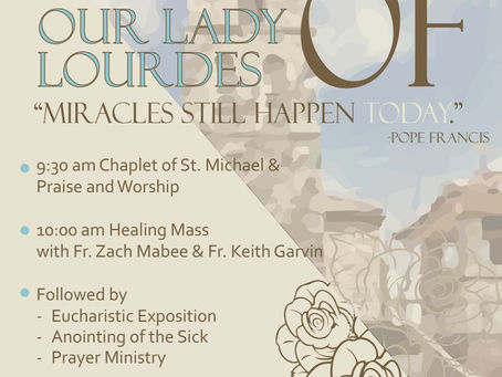 Healing Mass at St. Joseph Shrine Family Center