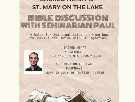Bible Study with Seminarian Paul