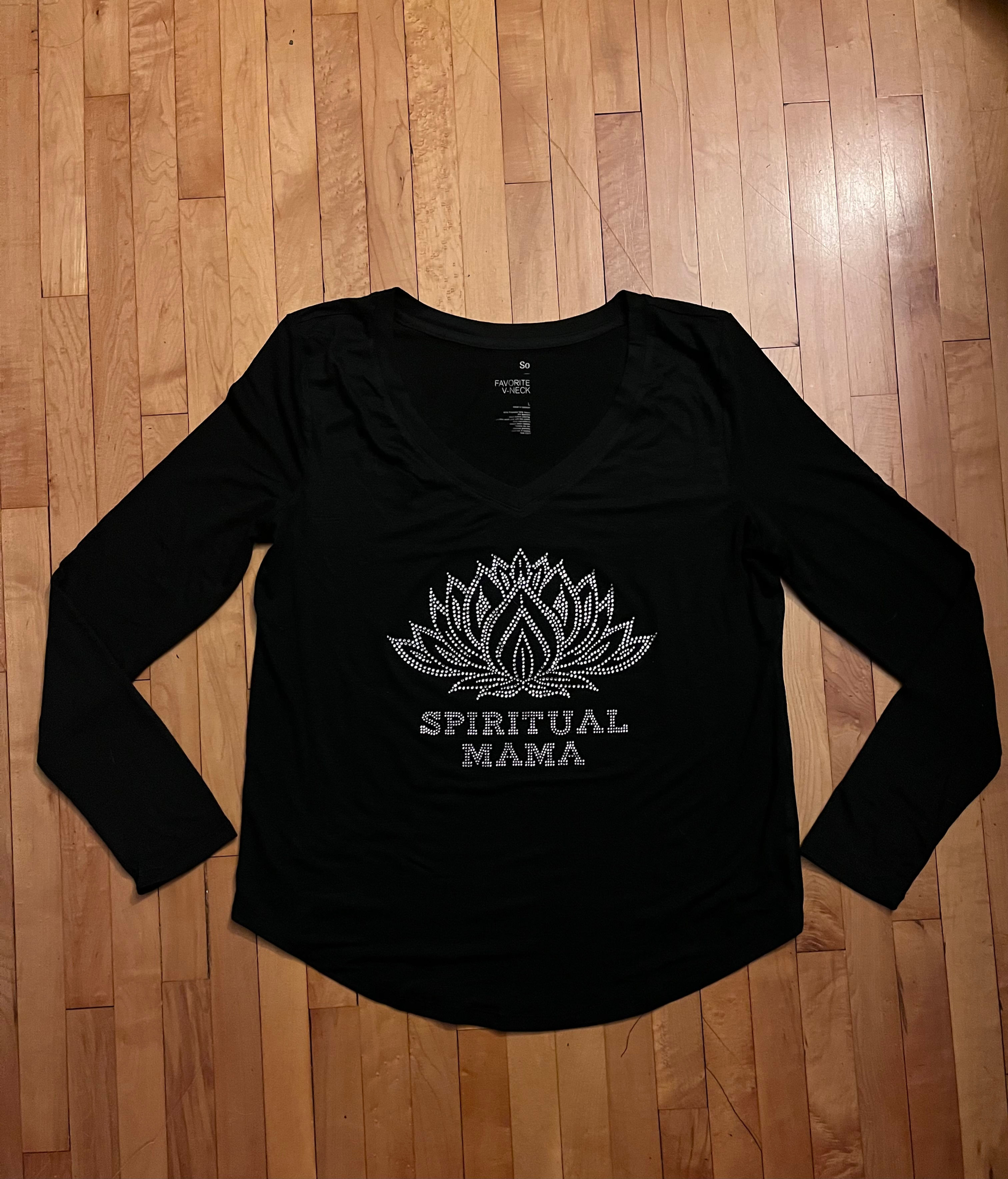 Basic Long Sleeve V-Neck T-Shirt