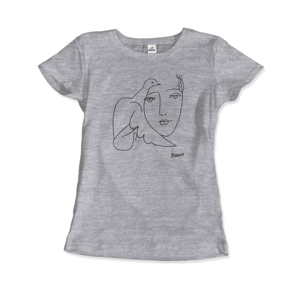 Thumbnail: Pablo Picasso Peace (Dove and Face) Artwork T-Shirt