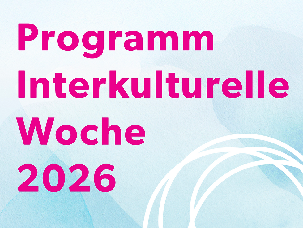 Interkulturelle Woche 2026 - Veranstaltungsprogramm