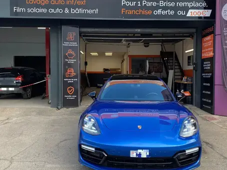 Vitres teintées Porsche Panamera !!!