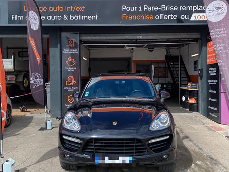 Vitres teintées Porsche Cayenne !!!