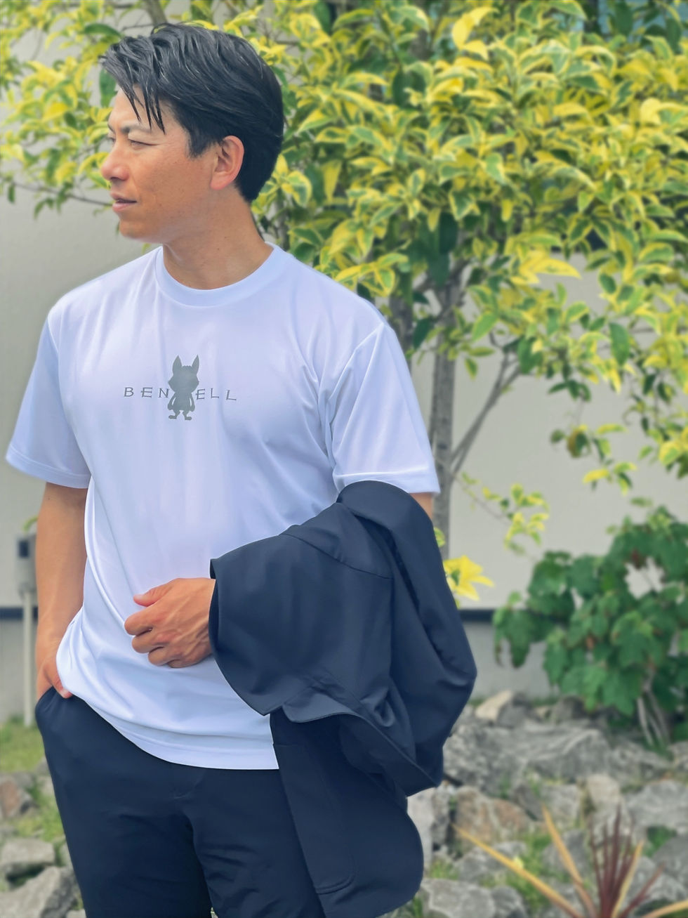 サムネイル： BEN シルエット ロゴ DRY-T