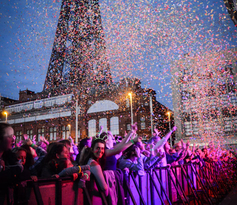 Blackpool Switch On Olly Murs