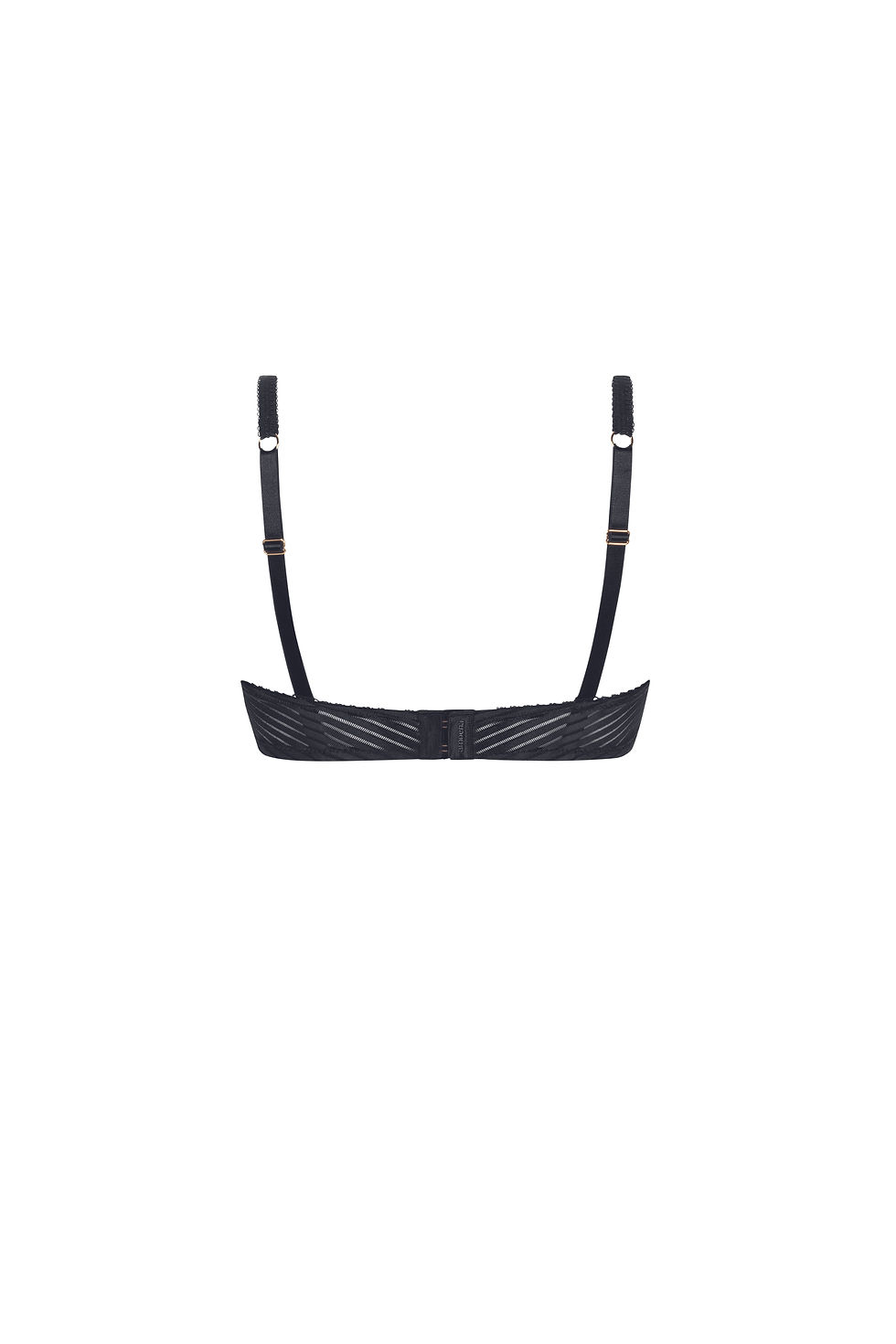 Thumbnail: Amoena Karolina Padded Non Wired Mastectomy Bra Black/Sand