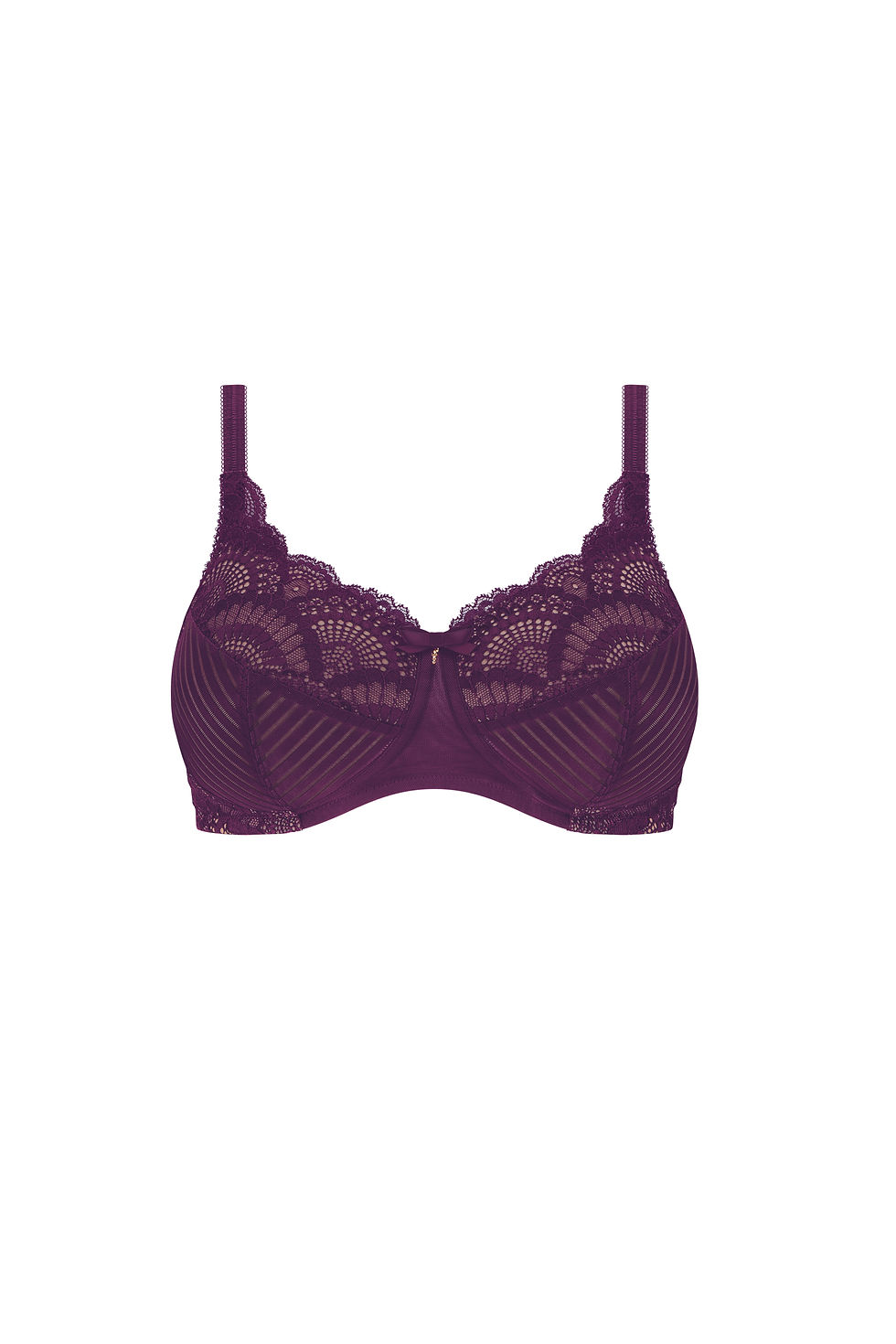 Thumbnail: Amoena Karolina Non Underwired Padded Mastectomy Bra Berry
