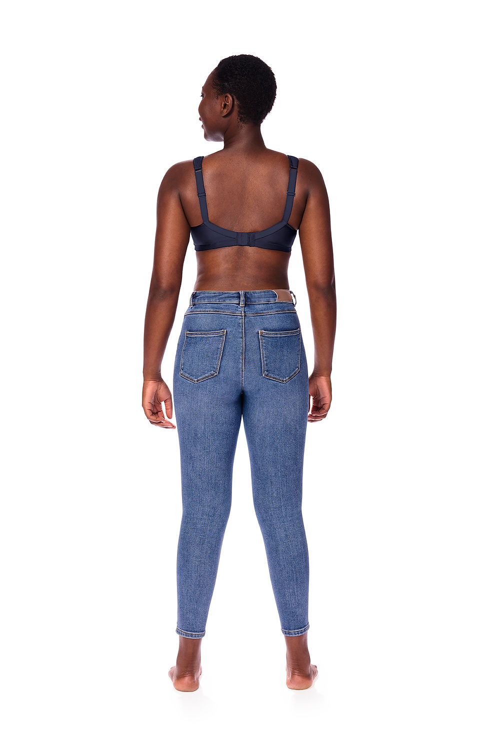 Thumbnail: Amoena Isadora Non Underwire Mastectomy Bra Navy