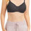 Thumbnail: Amoena Mara Non-wired Front Closure Padded Mastectomy Bra - Dark Grey 44742