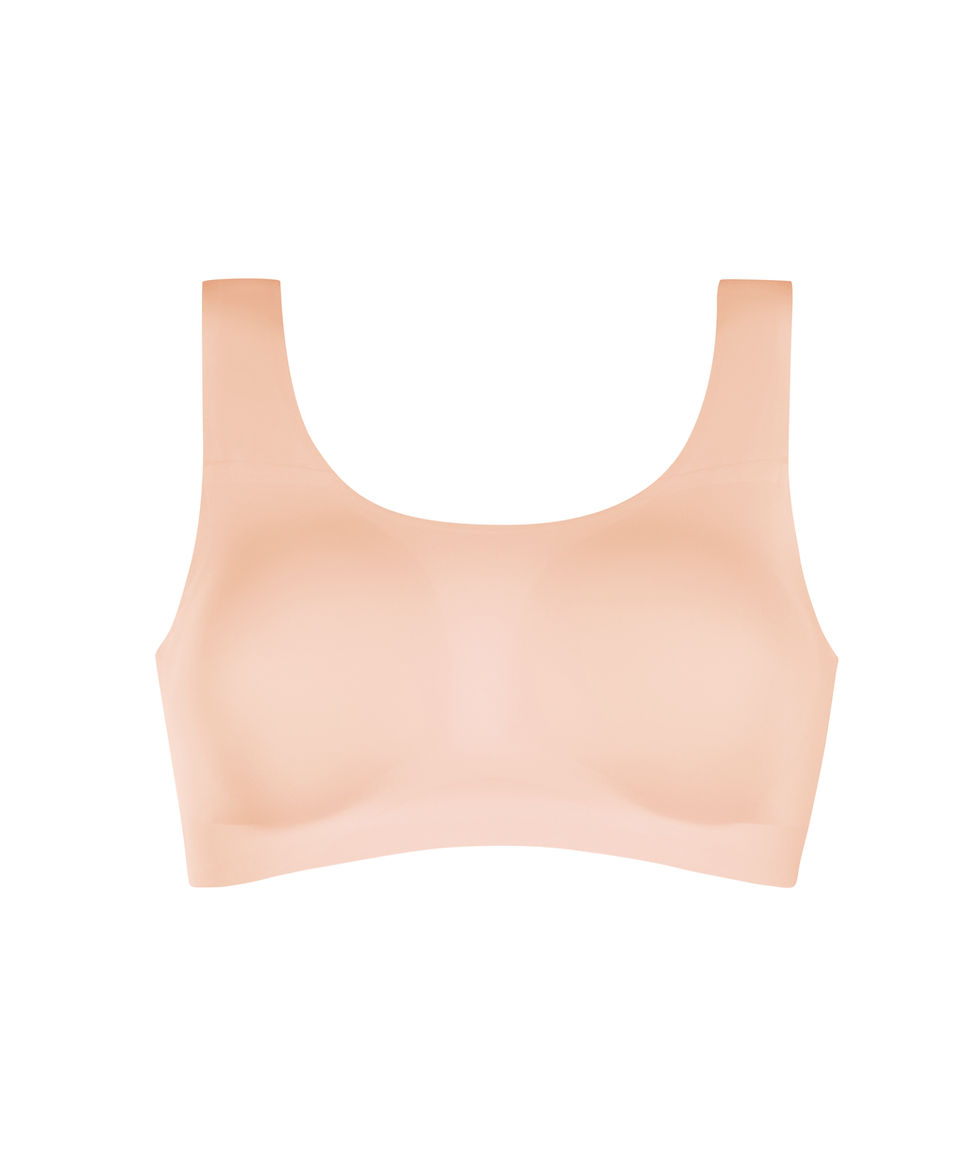 Thumbnail: Amoena Amy Non Underwire Mastectomy Bra Rose Nude 44310