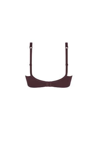 Thumbnail: Amoena Mara Non Underwire Mastectomy Bra Chocolate 44751