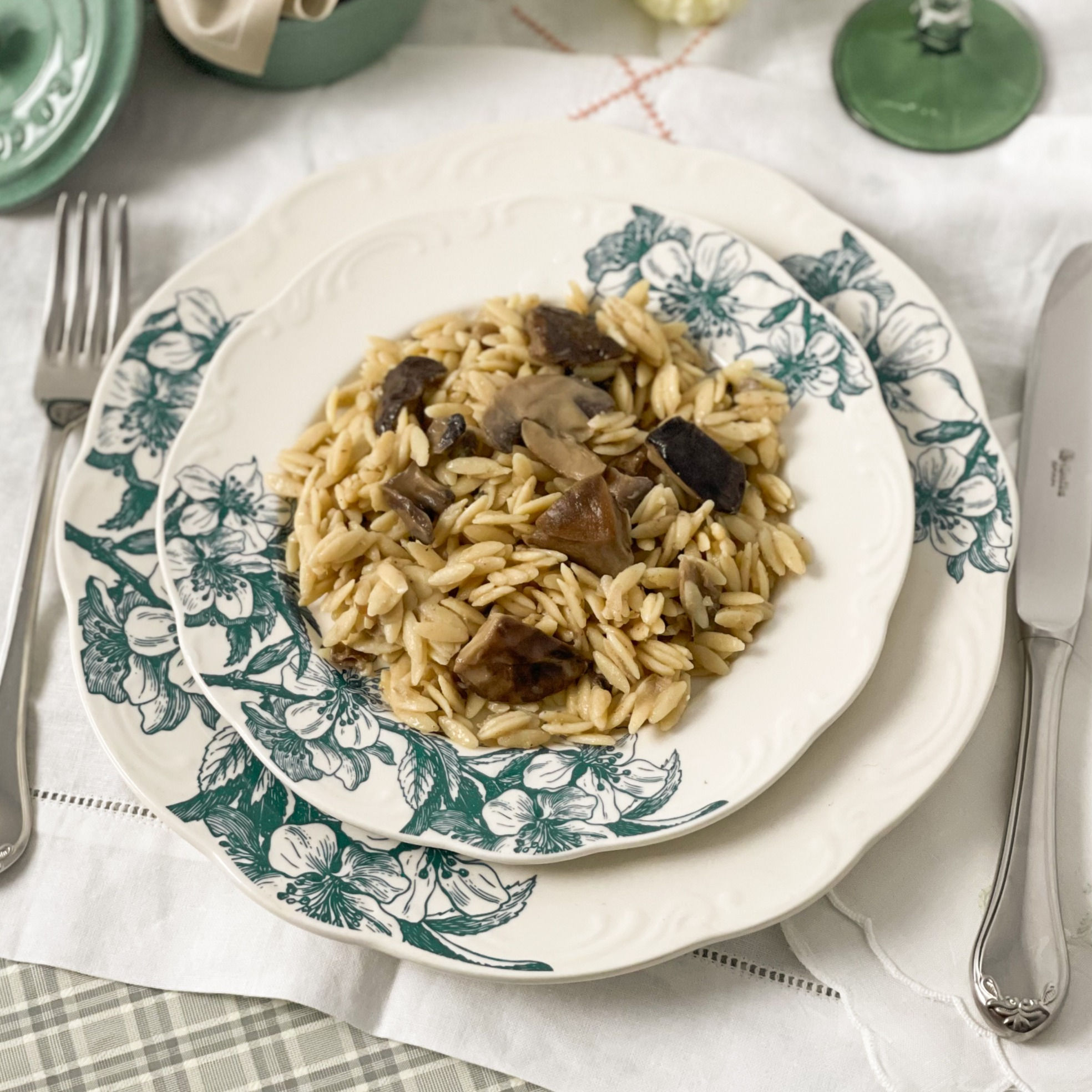 Orzo Garofalo® con setas