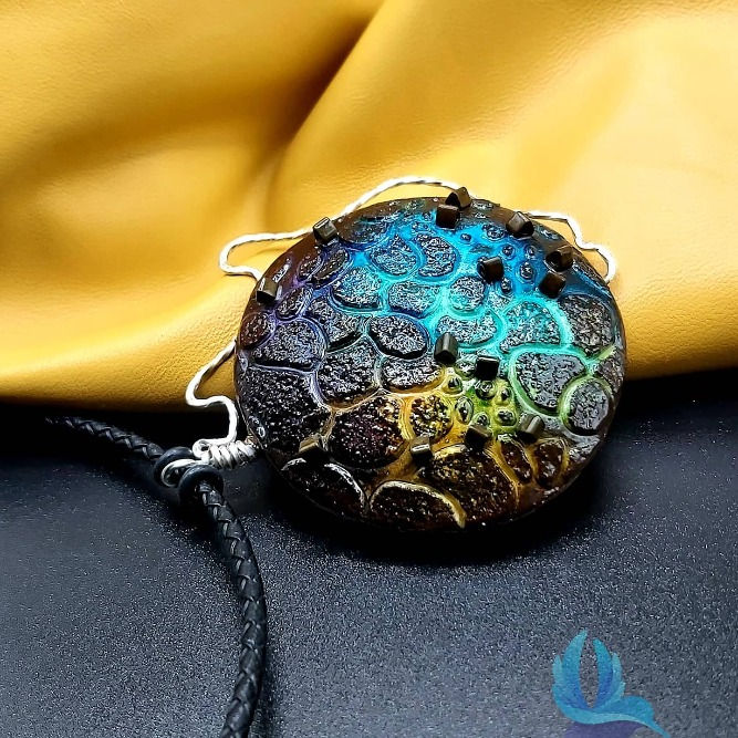 Thumbnail: Multicolor choker necklace