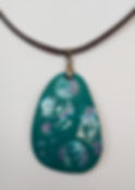 Dots on water pendant