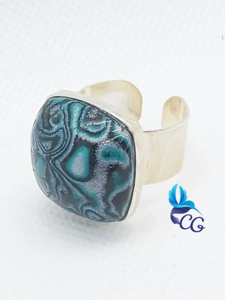 Ring "Malachite"