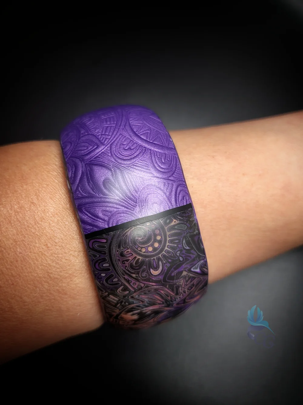 Bracelet "Purple Bangle"