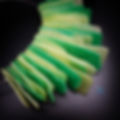 Chunky choker necklace.  Polymer clay necklace. The beads are made of translucent polymer clay. The coated stainless steel ch