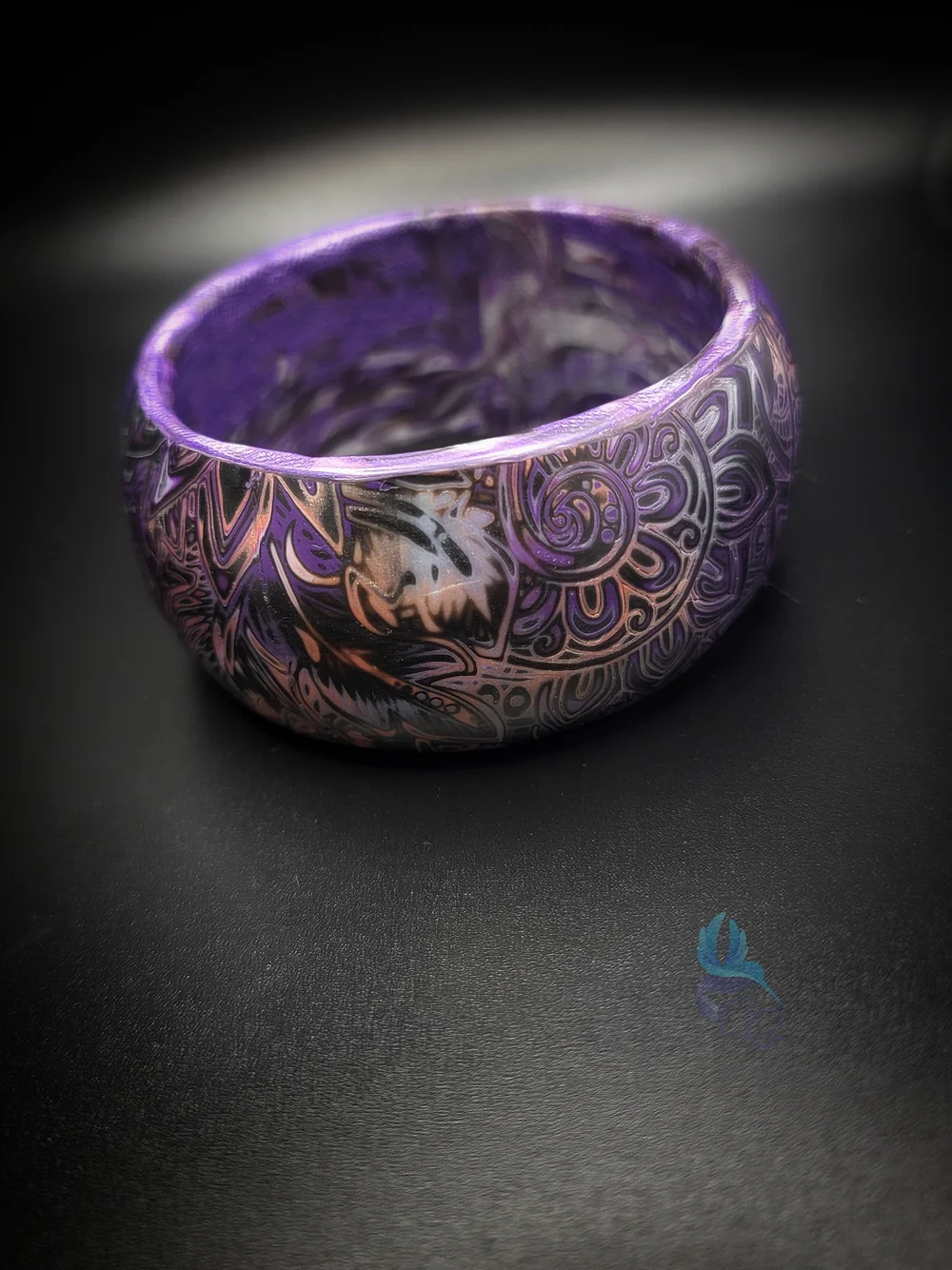 Bracelet "Purple Bangle"