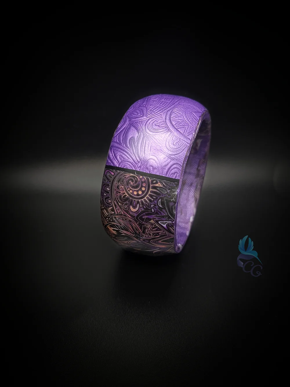 Bracelet "Purple Bangle"