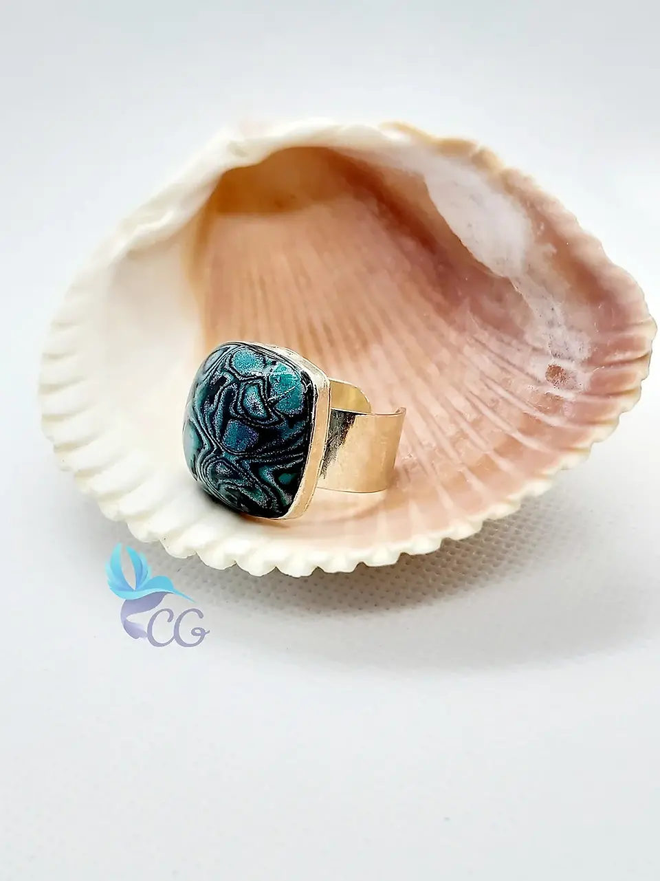 Ring "Malachite"