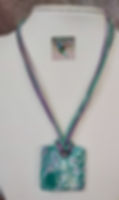 Waves and dots Pendant