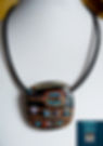 Handmade "Geometric pattern" pendant