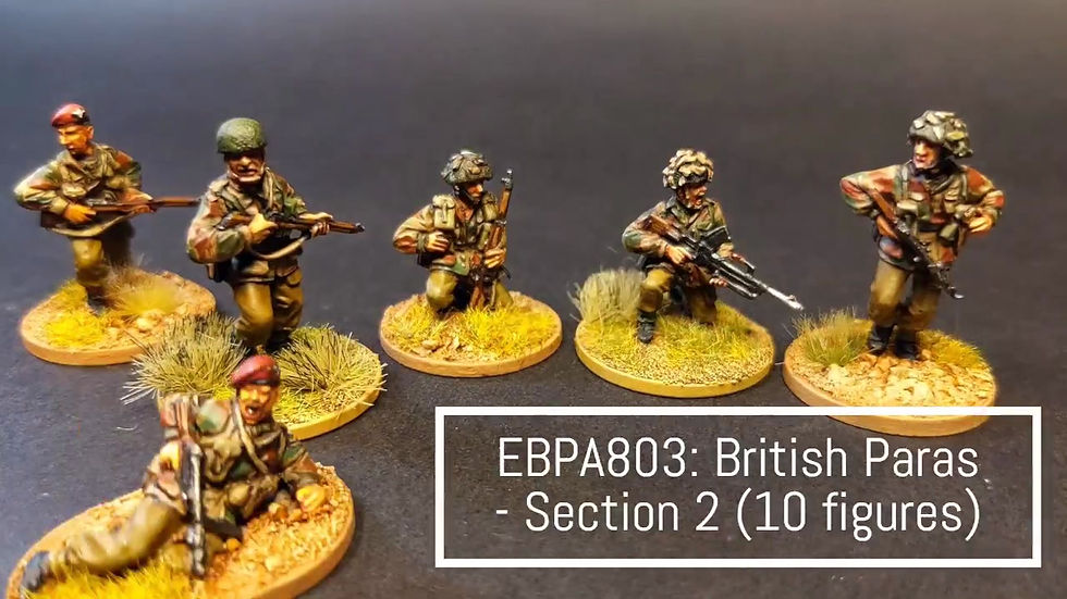 Thumbnail: EBPA800: British Paras - Set (46 figures) plus Freebie
