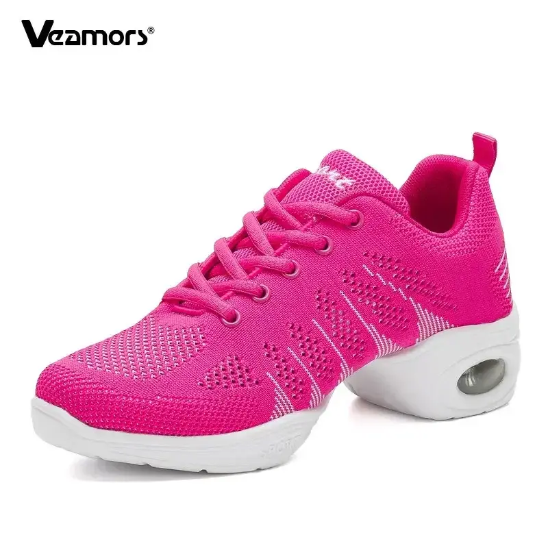 Thumbnail: Jazz Dance Shoes for Women's Dance Sneakers Lightweight Breathable Woman Dancing
