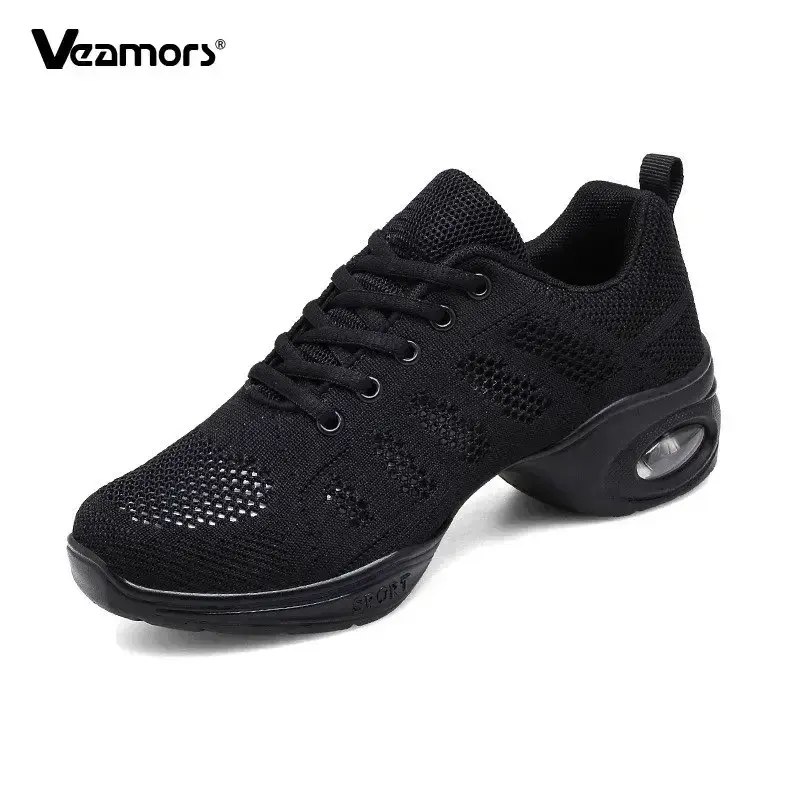 Jazz Dance Shoes for Women's Dance Sneakers Lightweight Breathable Woman Dancing