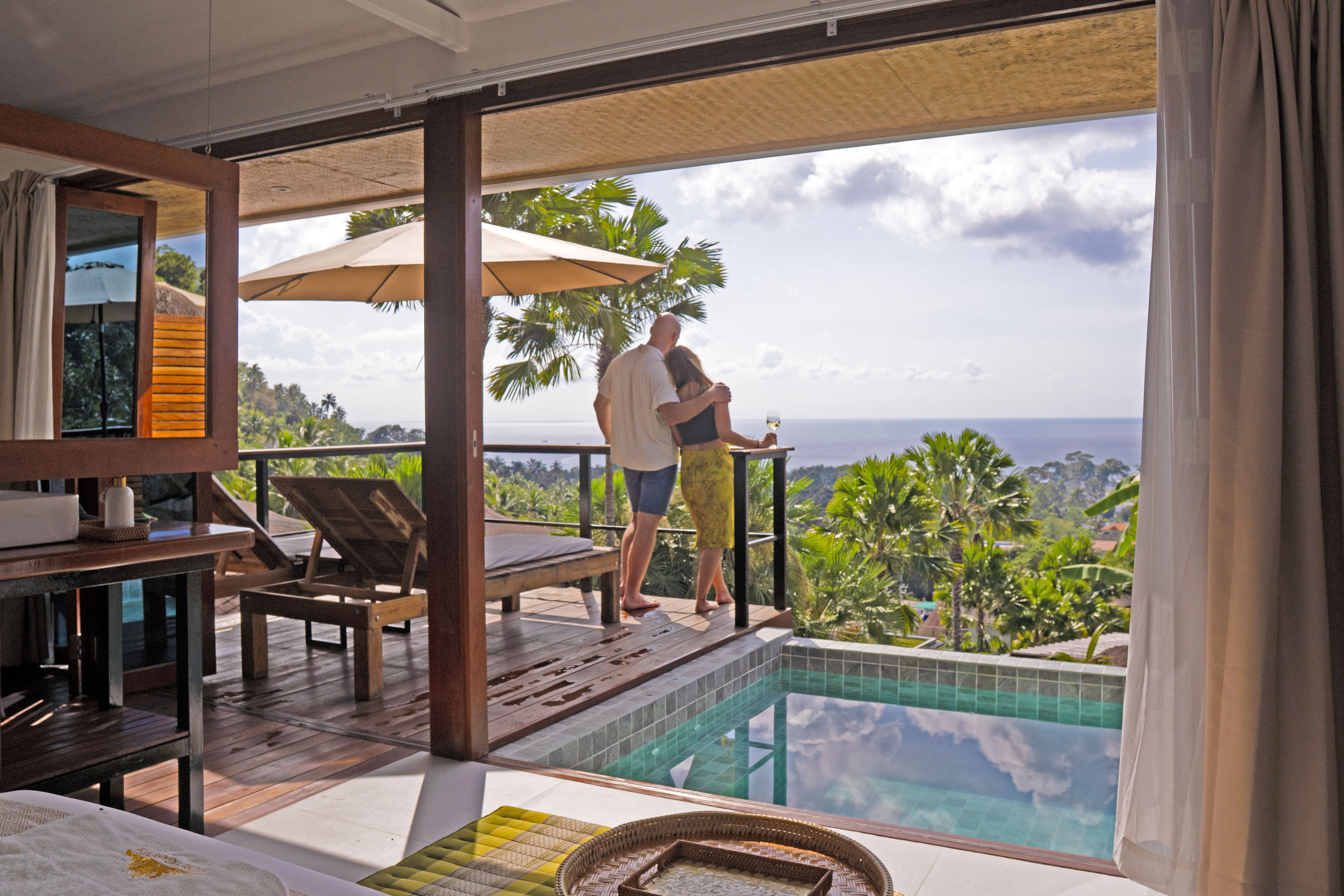 Villa con piscina privada en Koh Tao