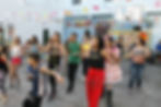 Aula de Zumba.